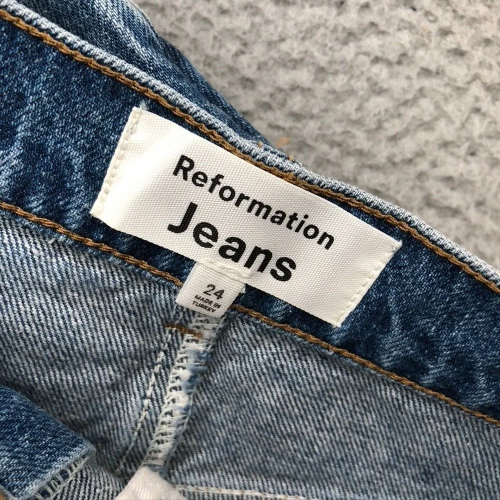 Reformation Jeans‎ Tazz Maxi Denim Skirt Womens 24 00 Hemlock Blue Sustainable